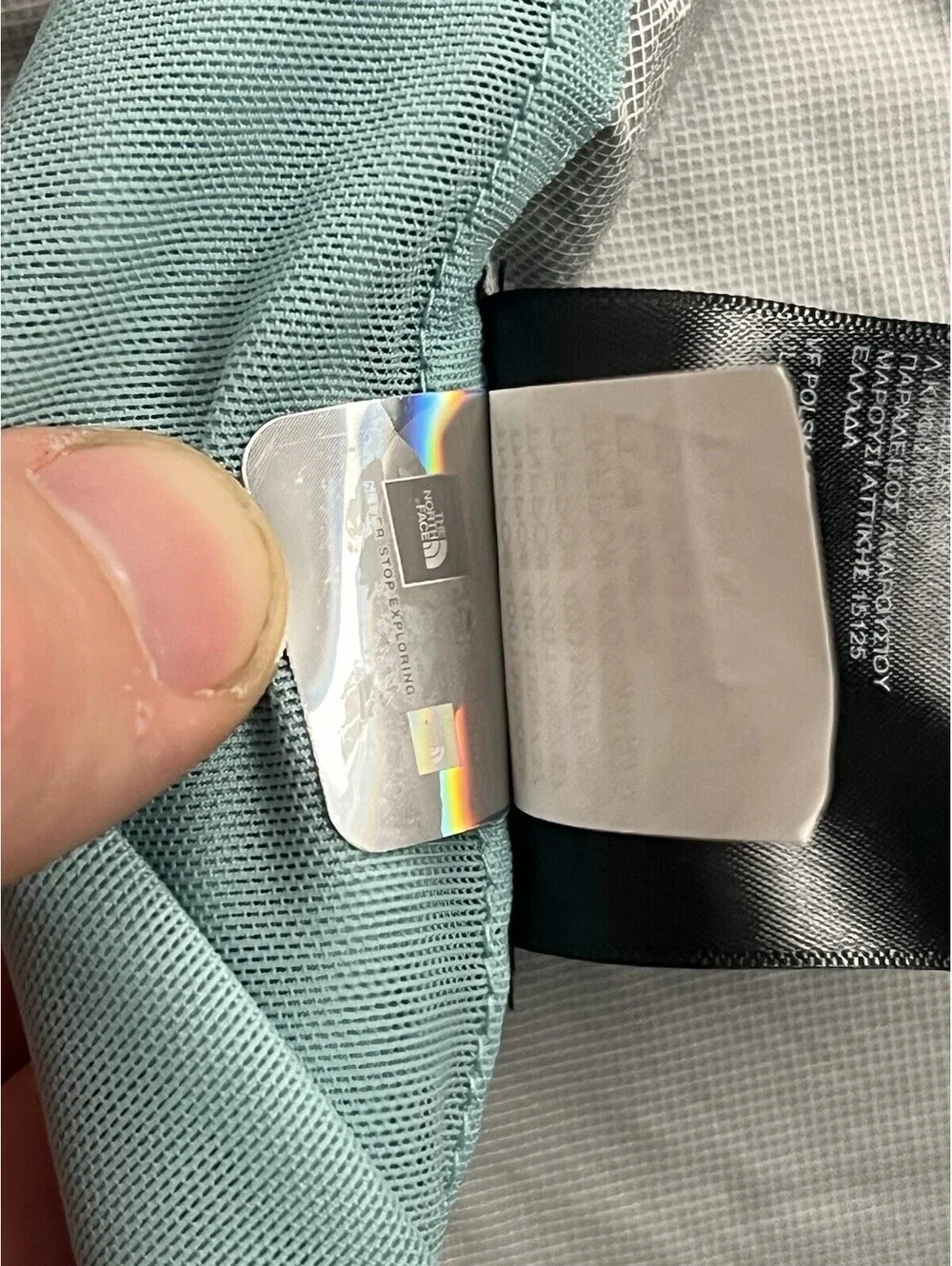 The North Face First Dawn Packable Mint Green Breathable Waterproof Mens XXL
